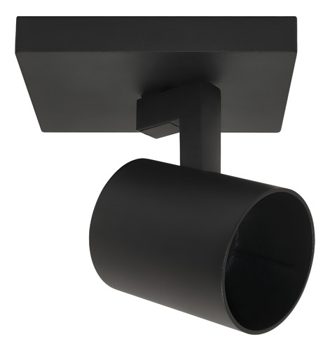 Aplique Dirigible Technolamp Simple Negro Muca