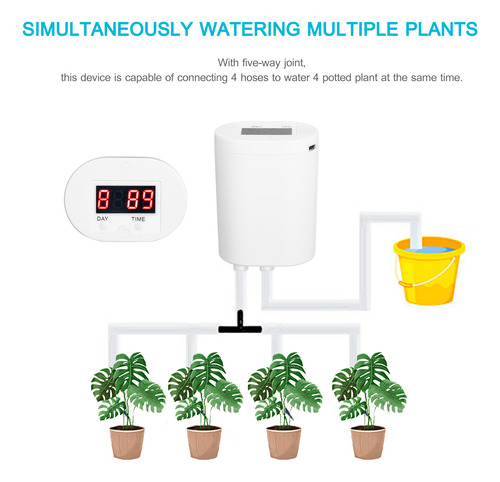 Dispositivo De Riego Automatizado Controlador De Agua Automá