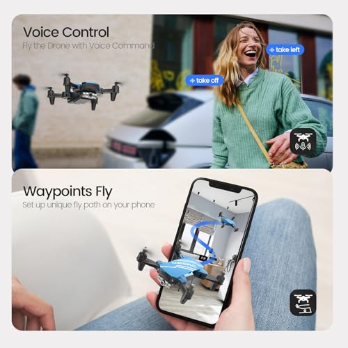 Dron Pequeño Con Cámara Y Control Remoto Para Niños