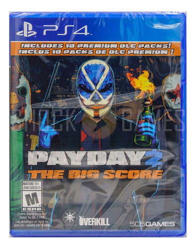 Payday 2: The Big Score  Payday The Big Score Ps4 Físico