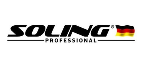 Imagem 2 de 2 de Tesoura Profissional De Cabelo Fio Laser Soling 6,5 Ref.204