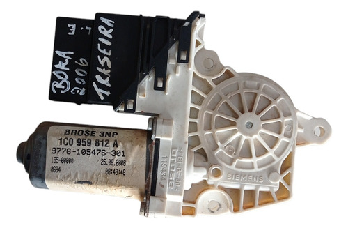 Motor Máquina Vidro Traseiro Direito Vw Bora Golf 2006-2014