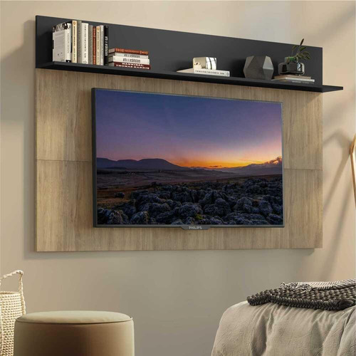 Panel de TV de 65 pulgadas con estante Amsterdam Plus Multifurniture RUS/PTO