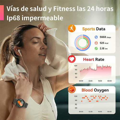 Ssb Smartwatch Bluetooth Llamada Reloj Inteligente Para