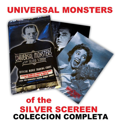 Universal Monsters Of The Silver Screen Completa $negociable