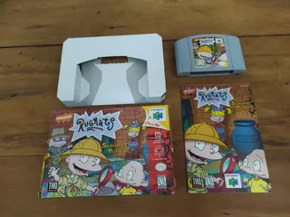 Rugrats Scavenger Hunt N64 P/ Nintendo 64 C/ Caixa E Manual