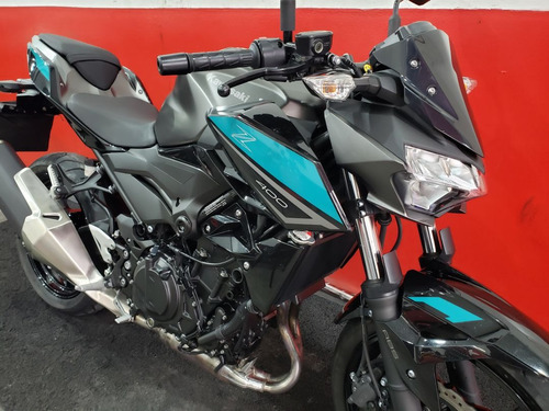 Kawasaki Z 400 Z400 Z-400 Abs 2023 Cinza