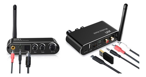 Convertidor De Sonido Receptor Analógico Digital Back 20m