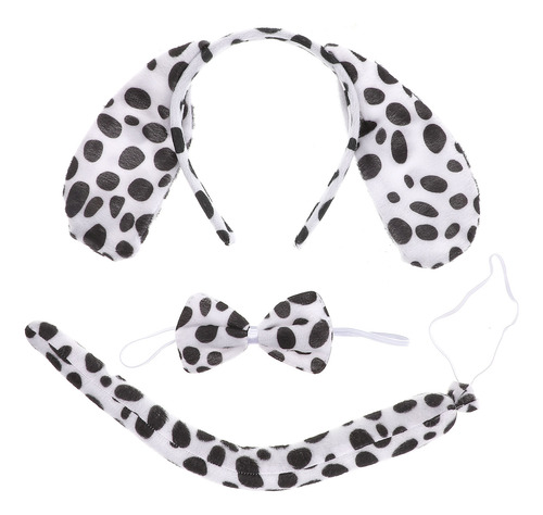2 Diademas De Animales Para Cosplay Con 2 Pajaritas Y 2 Cola