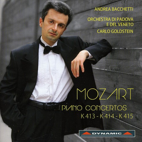 Andrea Bacchetti; W.a. Mozart Conciertos Para Piano K413 Y K