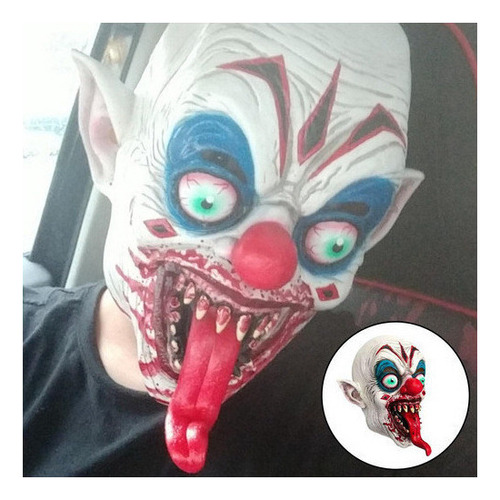 New Máscara De Látex De Terror Payaso Diablo Paranew 2024