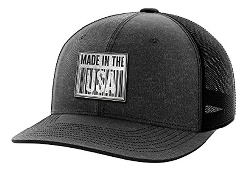 Sombreros - Made In The Usa Black Patch Hat