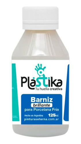 Barniz Brillante Para Porcelana Frio Al Agua 125 Ml Eterna