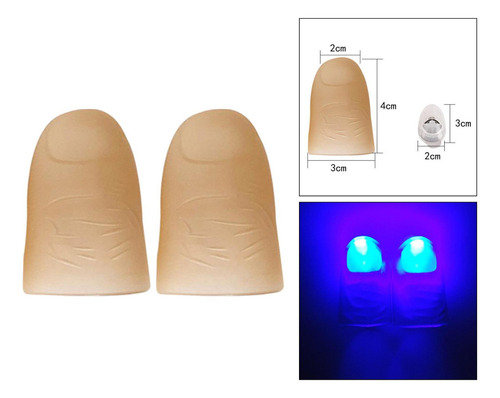 New 2 Piezas De Luz De Accesorio Mágico Luz For Luz Azul