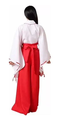 Anime Japonês Kikyo Miko Kimono Cosplay Disfraz De Bruja | Parcelamento sem juros Anime Japonês Kikyo Miko Kimono Cosplay Disfraz De Bruja | Parcelamento sem juros