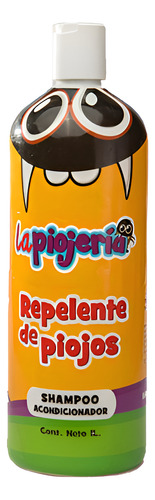 Shampoo Repelente De Piojos La Piojería 1000 Ml