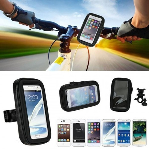 Soporte Para Moto/bicicleta iPhone 6,7 Y 8plus 5.5´ Negro