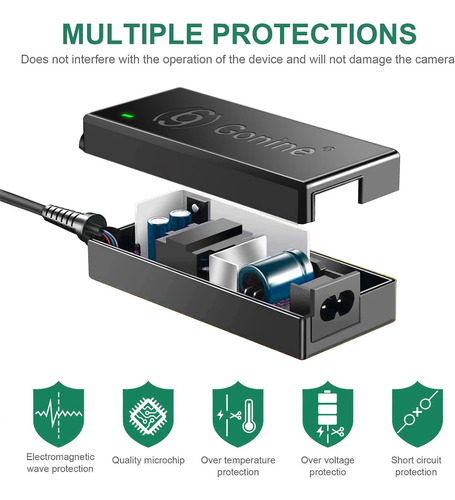 Gonine Ac-pw20 Zv-e10 Fuente De Alimentación Continua A6400