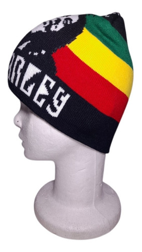Imagen 1 de 4 de Gorro Jamaica Reggae Rasta Unisex Lana Bob Marley 2