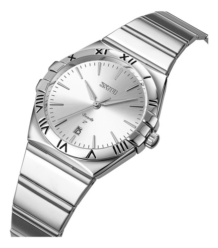 Reloj Hombre Mujer 9257 - Analógico - Ø39mm Malla Sk-9257sib