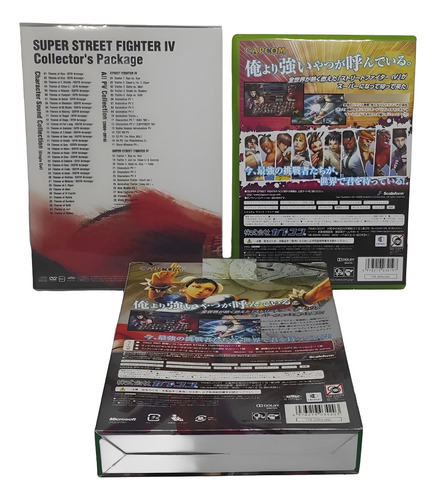 Super Street Fighter Iv 4 Collectors Package - Xbox 360 (Usado)