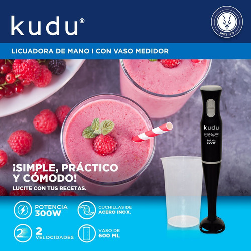 Mixer Kudu Full Mix KU-HB300S blanco 300W