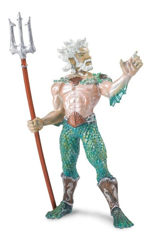 Juguete Niños Poseidon Rey Mar Figura Safari Infantil Atrix