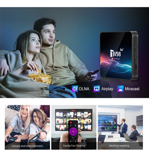 Android12 Tv Box Decodificador Wifi De Doble Banda
