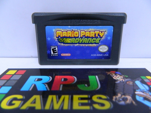 Mario Party Advance Original Salvando Gba Game Boy Advance