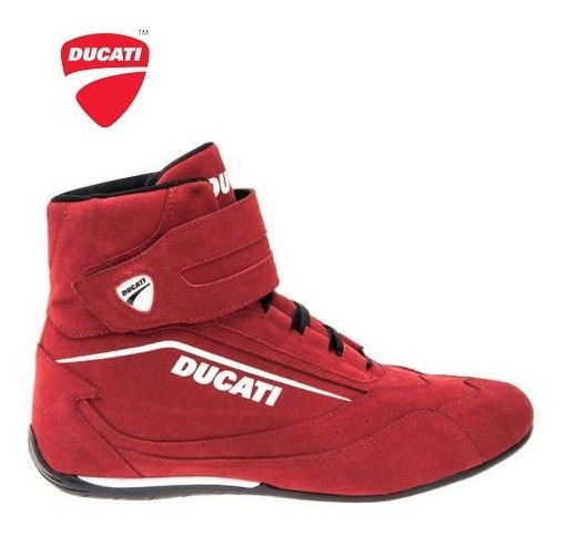 Tenis Rojo Casual Bota De Hombre Ducati C600 Original | Envío gratis