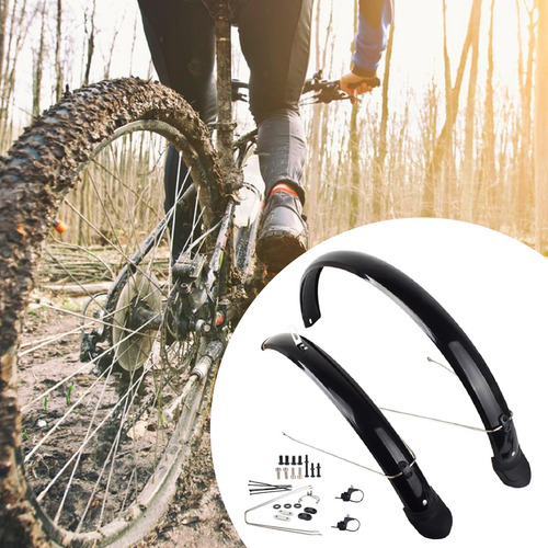 Juego De Guardabarros Para Bicicleta, Guardabarros Brillante