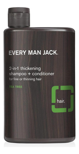 Every Man Jack Tea Tree Mens Thickening Shampoo + Condiciona