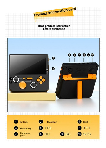 Consola De Videojuegos Portátil E5plus, Consola De Juegos Re