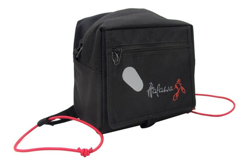 Imagen 2 de 4 de Bolso Al Manubrio Para Bicicleta Halawa Frontal