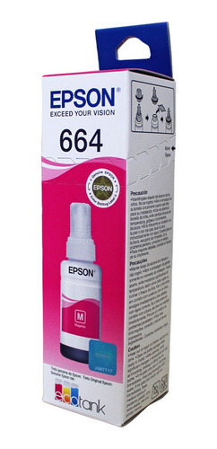Imagen 3 de 3 de Kit 4 Tintas Epson 664