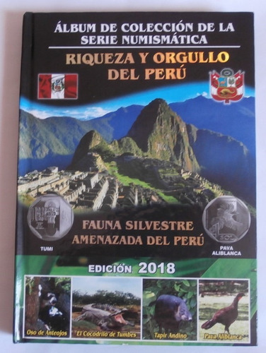 Album Serie Numismatica Riqueza Y Orgullo Del Peru Nuevo