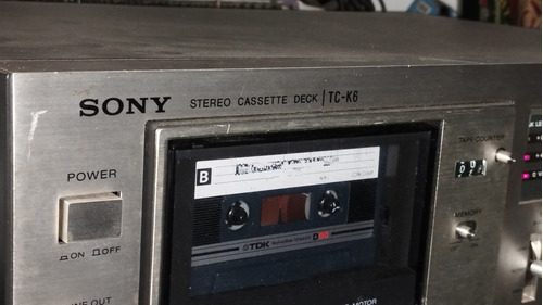 Cassette Deck Sony Tc-k6