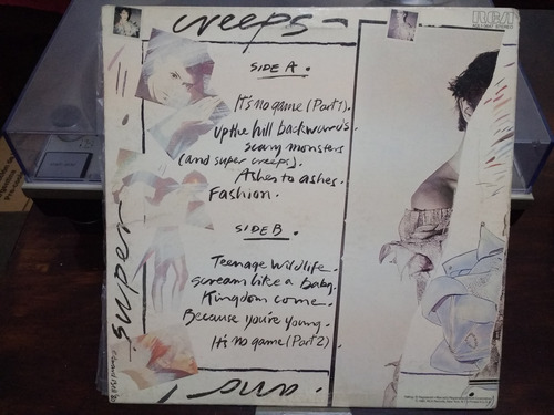 David Bowie - Scary Monsters Vinilo (Usado)