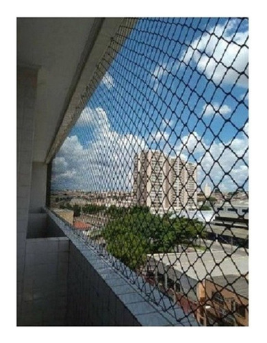 Rede De Proteção Crianças Gatos Janelas Sacada 18,00mx2,10m