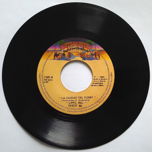Lipps, Inc. - Funkytown (vinil Maxi Single Ep) Disco Dj 80´s (Usado)