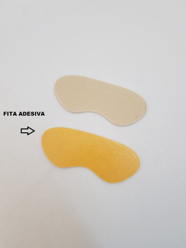 Palmilha De Calcanhar Adesiva Ajuste Sapato Grande Fs01