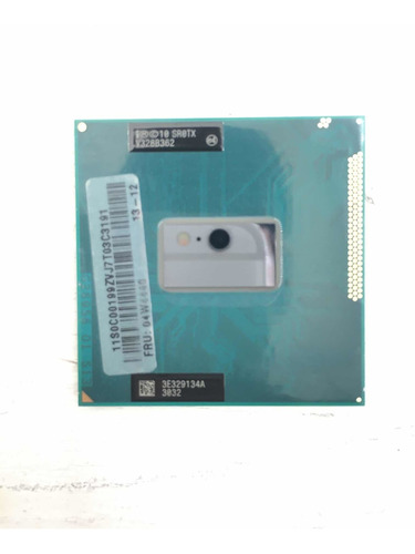 Procesador Intel Core I3 3120m Hasta 2.50ghz Caché 3mb