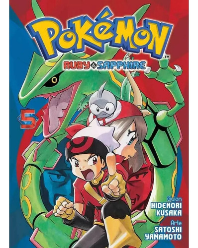 Panini Manga Pokémon Ruby & Sapphire N.5, De Hidenori Kusake., Vol. 5. Editorial Panini, Tapa Blanda En Español, 2020
