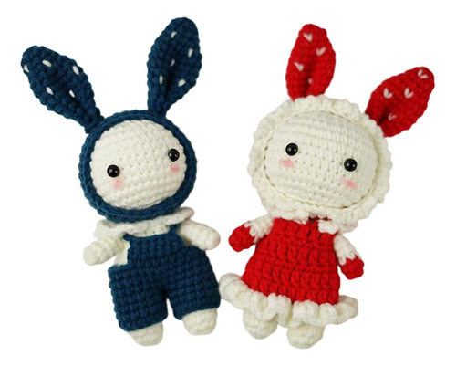 Kit De Ganchillo Conejo Crochet Craft Set Juguete De Tejer A