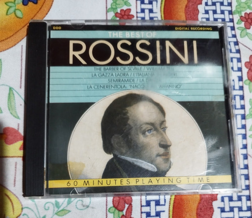 Cd Rossini 60 Minutes Playng Time.