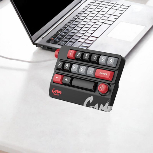 Teclado De Juego Numérico Teclado Mecánico Rgb Negro