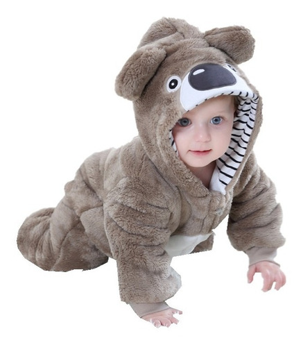 Mameluco Koala Para Bebe Pijama De Bebe Bonita