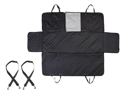 Funda De Asiento De Coche Para Perro Negro Negro 137x147cm