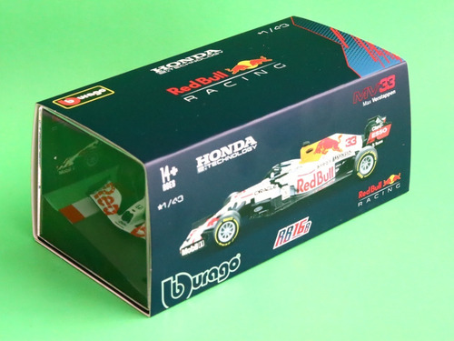 Imagen 3 de 10 de Fórmula 1 1/43 Red Bull Max Verstappen Turquia 2021 F1 Empf1