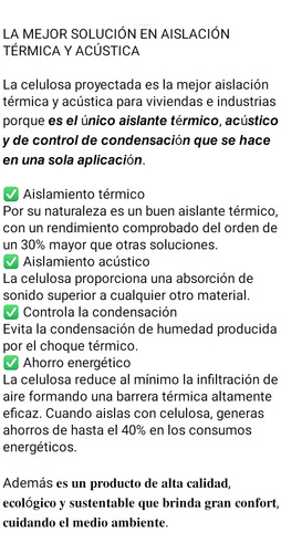 Aislante Celulosa,evita Frío,el Calor Y Condensación